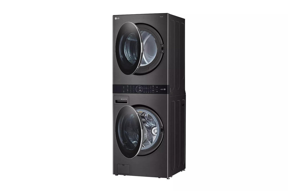 Single Unit Front Load LG WashTower(TM) with Center Control(TM) 4.5 cu. ft. Washer and 7.4 cu. ft. Gas Dryer - (WKGX201HBA)