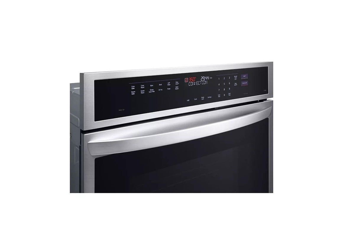 4.7 cu. ft. Smart Wall Oven with InstaView(R), True Convection, Air Fry, and Steam Sous Vide - (WSEP4727F)