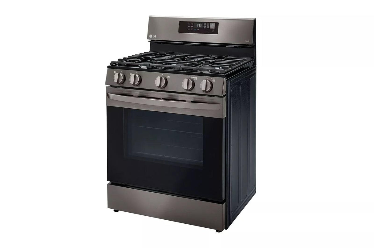 5.8 cu ft. Smart Wi-Fi Enabled Fan Convection Gas Range with Air Fry & EasyClean(R) - (LRGL5823D)