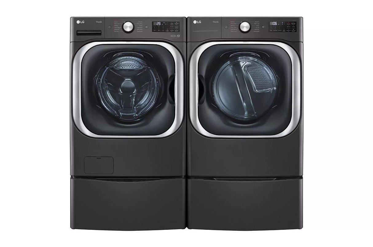 9.0 cu. ft. Mega Capacity Smart wi-fi Enabled Front Load Electric Dryer with TurboSteam(TM) and Built-In Intelligence - (DLEX8900B)