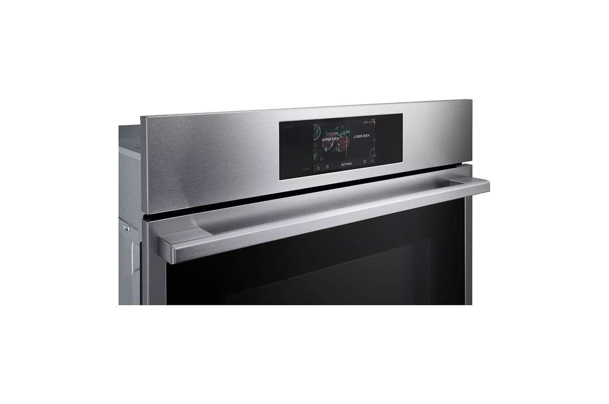 LG STUDIO 9.4 cu. ft. Smart InstaView(R) Electric Double Built-In Wall Oven with Air Fry & Steam Sous Vide - (WDES9428F)