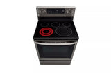 6.3 cu ft. Smart Wi-Fi Enabled True Convection InstaView(R) Electric Range with Air Fry - (LREL6325D)