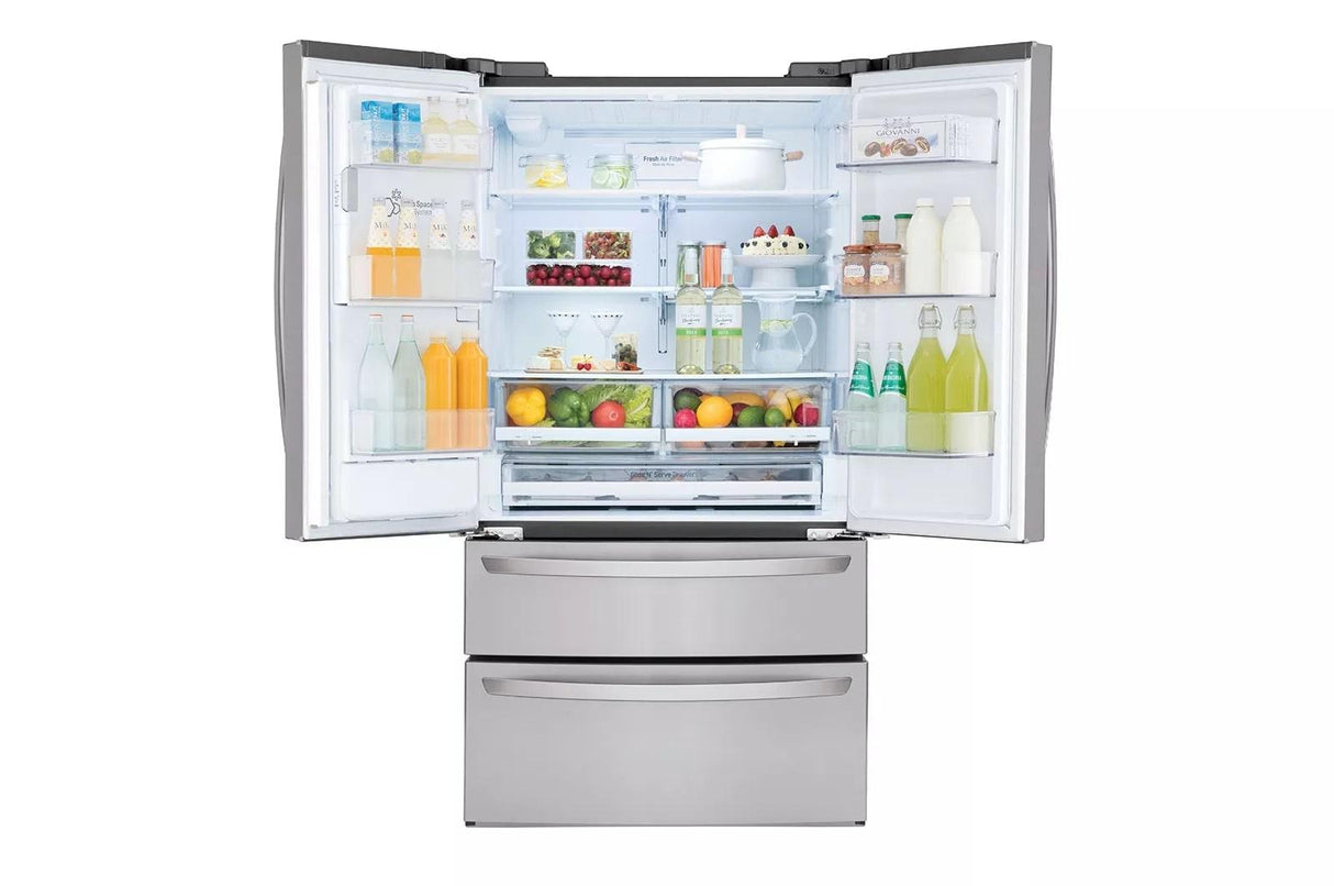 28 cu.ft. Smart wi-fi Enabled French Door Refrigerator - (LMXS28626S)