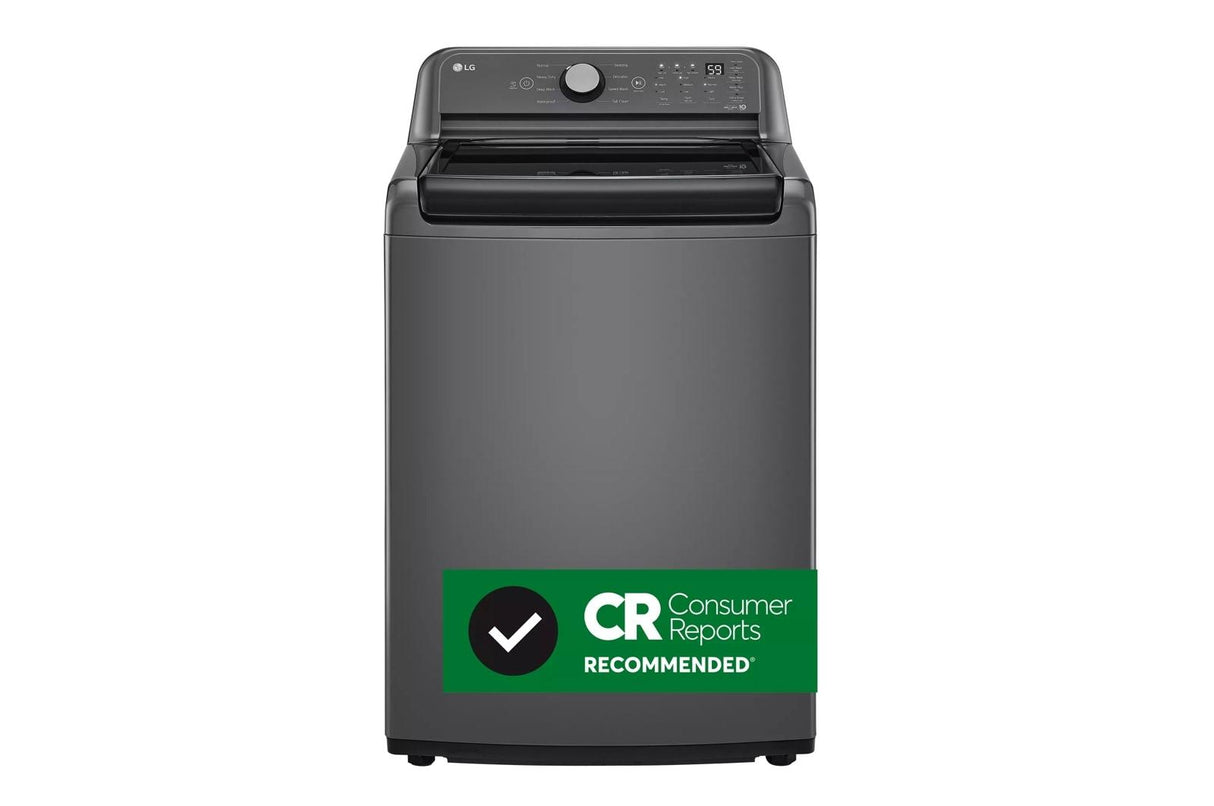 5.0 cu. ft. Top Load Energy Star Washer with Impeller, TurboDrum(TM), SlamProof(R) Glass Lid, & Water Plus - (WT7150CM)