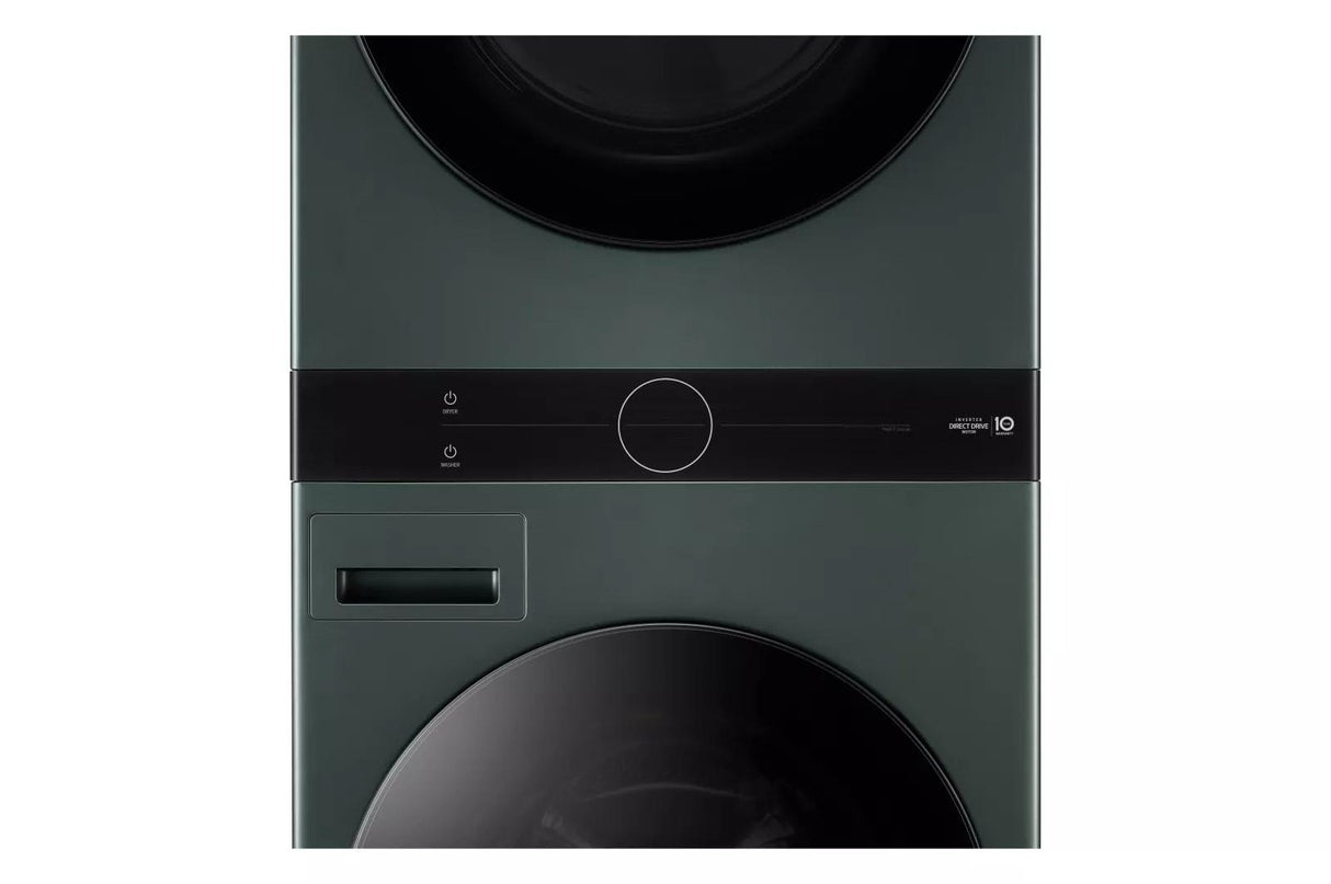 Single Unit Front Load LG WashTower(TM) with Center Control(TM) 4.5 cu. ft. Washer and 7.4 cu. ft. Electric Dryer - (WKEX200HGA)