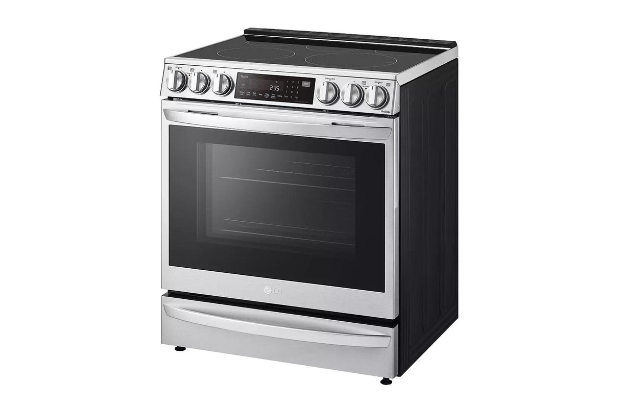 6.3 cu ft. Smart Wi-Fi Enabled ProBake Convection(R) InstaView(TM) Electric Slide-in Range with Air Fry - (LSEL6337F)