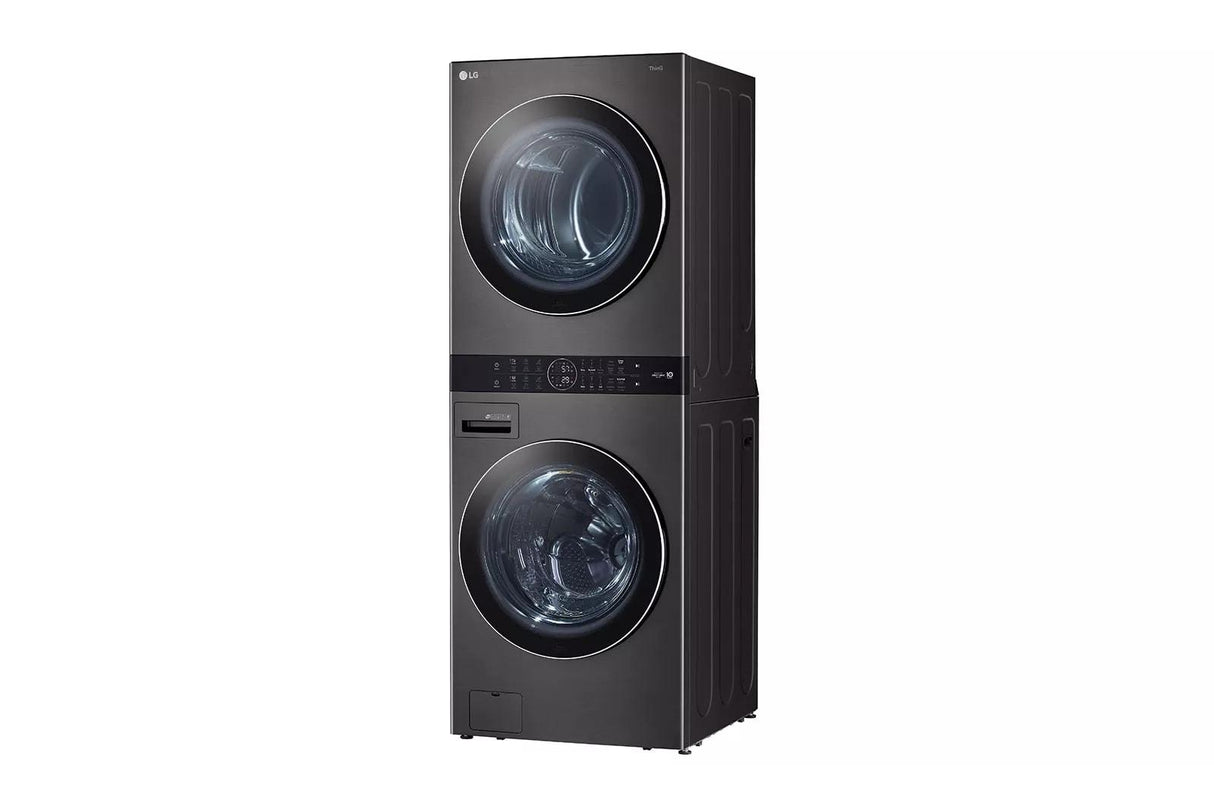 Single Unit Front Load LG WashTower(TM) with Center Control(TM) 4.5 cu. ft. Washer and 7.4 cu. ft. Electric Dryer - (WKEX200HBA)