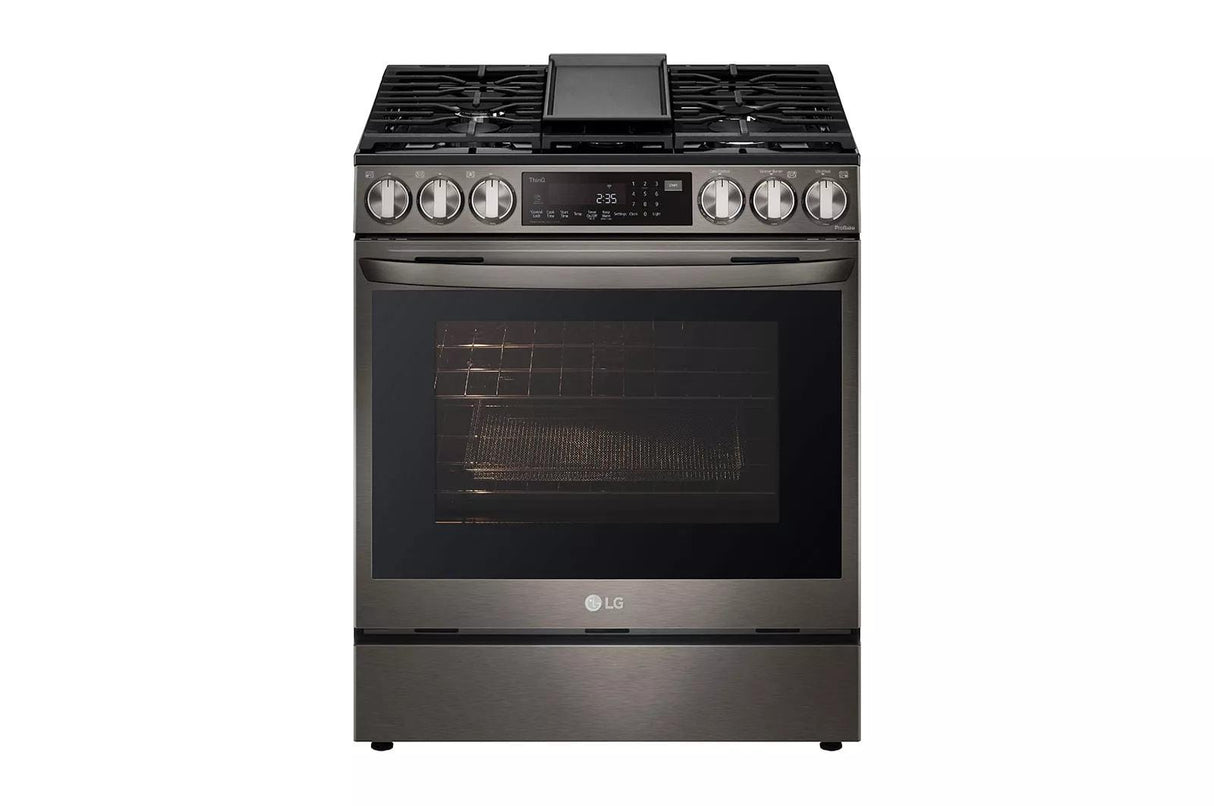 6.3 cu ft. Smart wi-fi Enabled ProBake Convection(R) InstaView(R) Gas Slide-In Range with Air Fry - (LSGL6335D)