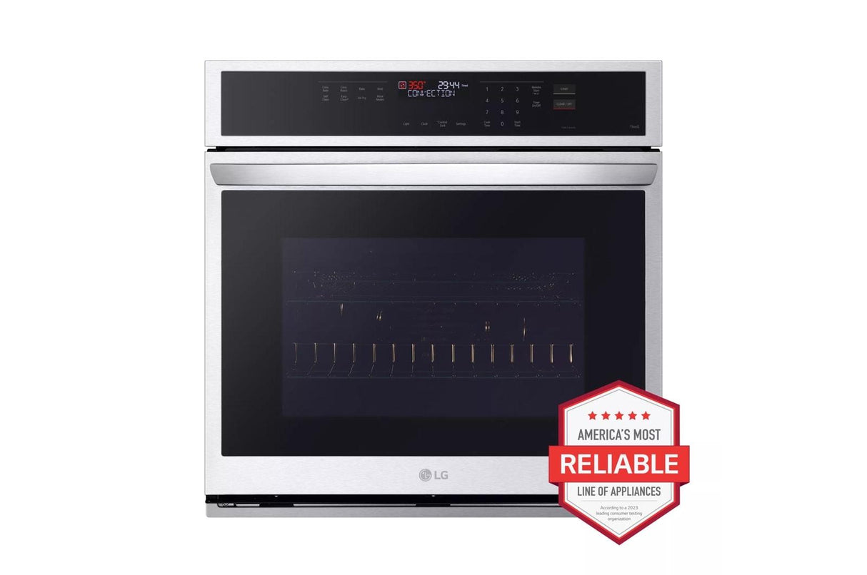 4.7 cu. ft. Smart Wall Oven with Convection and Air Fry - (WSEP4723F)