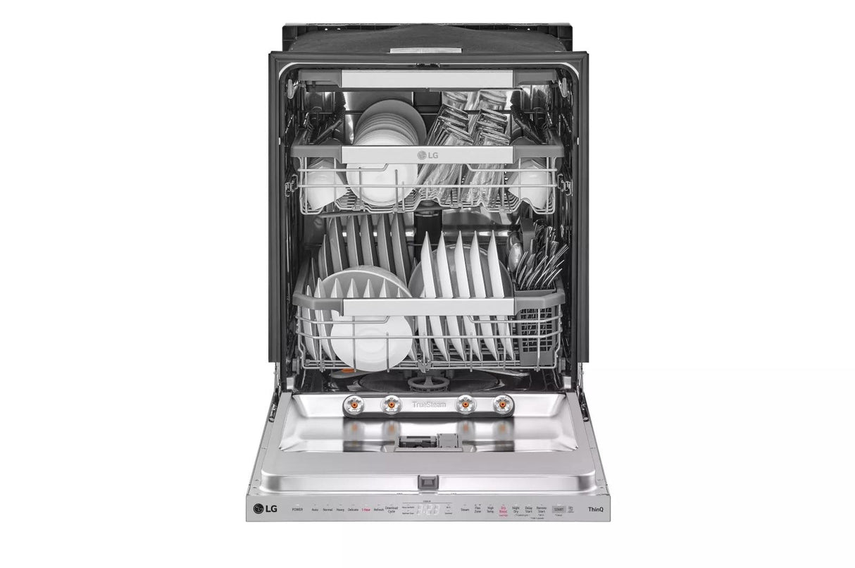 Smart Top Control Dishwasher with 1-Hour Wash & Dry, QuadWash(R) Pro, TrueSteam(R) and Dynamic Heat Dry(TM) - (LDPH7972S)