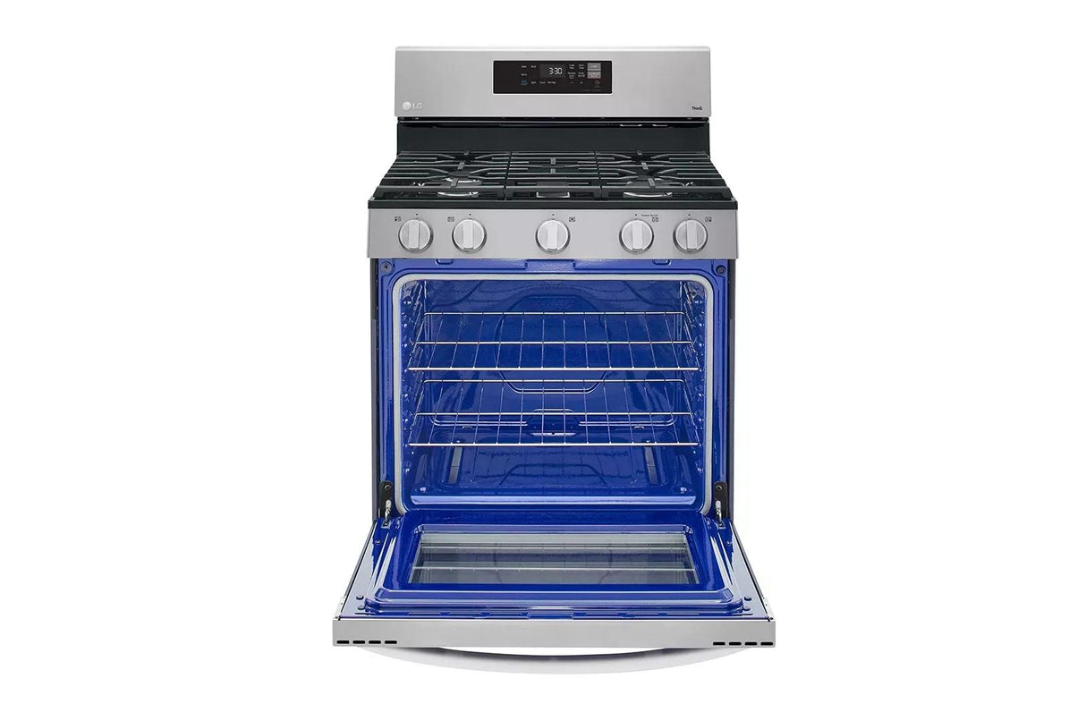 5.8 cu ft. Smart Wi-Fi Enabled Gas Range with EasyClean(R) - (LRGL5821S)