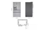 30 cu. ft. Smart Refrigerator with Craft Ice(TM) - (LRMDS3006S)