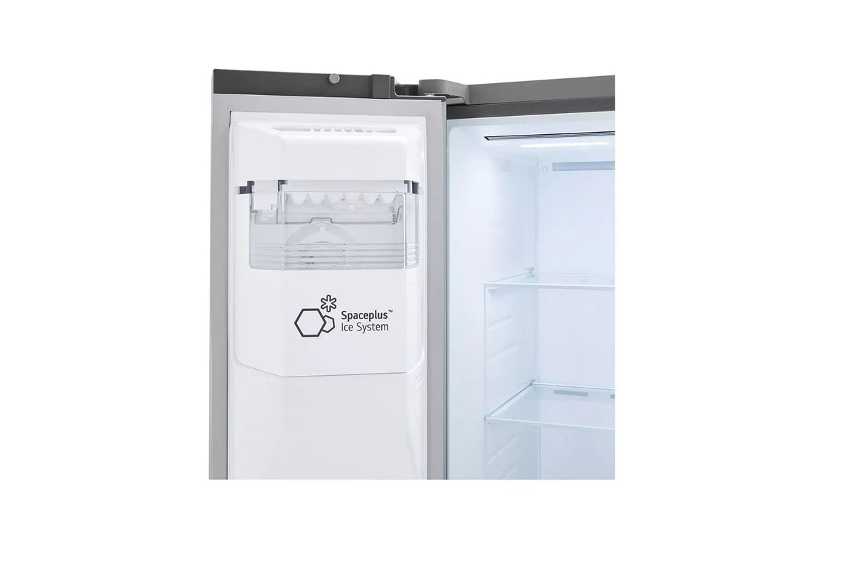 23 cu. ft. Side-by-Side Counter-Depth Refrigerator with Smooth Touch Dispenser - (LRSXC2306S)