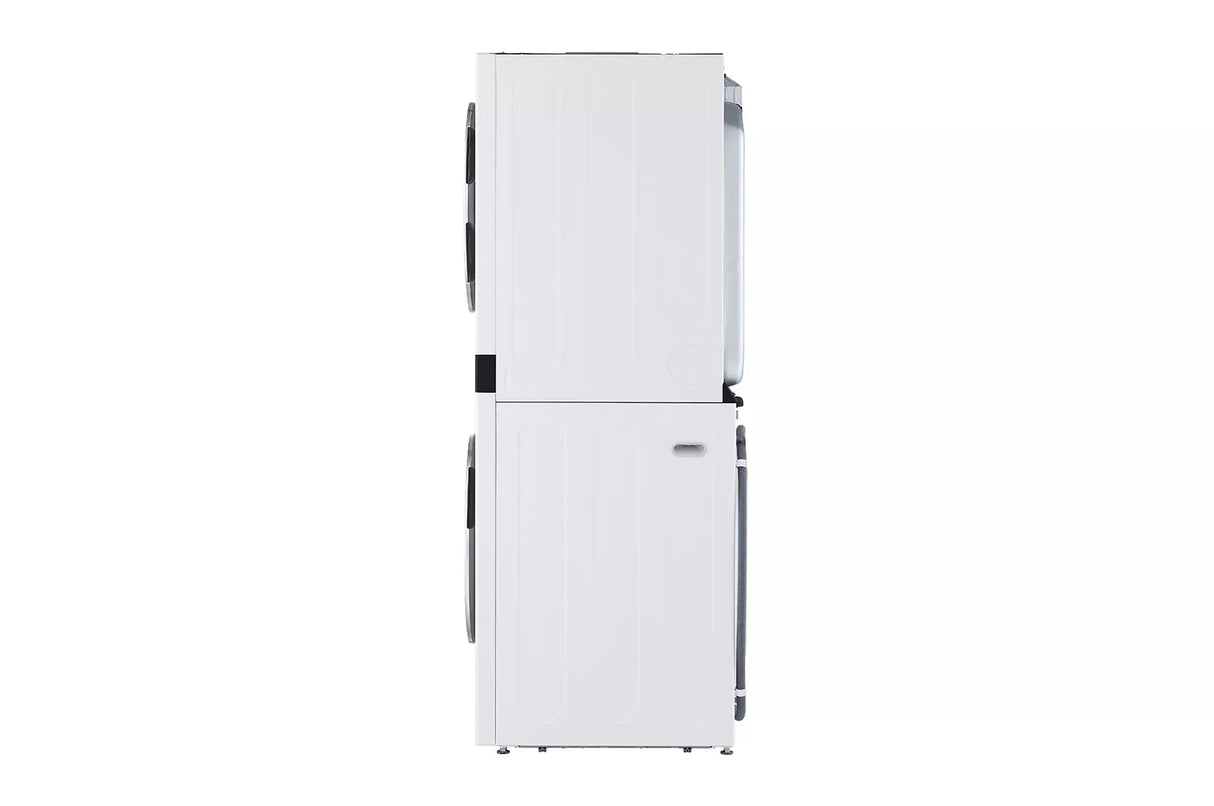 Single Unit Front Load LG WashTower(TM) with Center Control(TM) 4.5 cu. ft. Washer and 7.4 cu. ft. Gas Dryer - (WKGX201HWA)