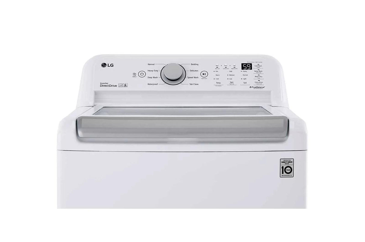 5.0 cu. ft. Mega Capacity Top Load Washer with TurboDrum(TM) Technology - (WT7150CW)