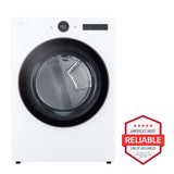 7.4 cu. ft. Smart Front Load Gas Dryer with AI Sensor Dry & TurboSteam(TM) Technology - (DLGX6501W)