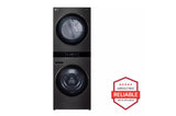 Single Unit Front Load LG WashTower(TM)w. Center Control(R) 5.0 cu.ft. Washer & 7.4 cu.ft. Electric Dryer - (WKEX300HBA)