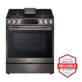 6.3 cu ft. Smart wi-fi Enabled ProBake Convection(R) InstaView(R) Gas Slide-In Range with Air Fry - (LSGL6335D)