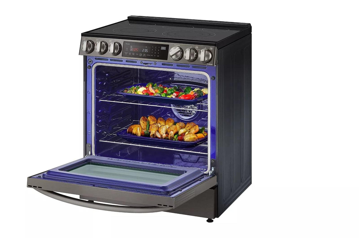 6.3 cu ft. Smart wi-fi Enabled ProBake Convection(R) InstaView(R) Electric Slide-In Range with Air Fry - (LSEL6335D)