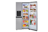 23 cu. ft. Side-by-Side Counter-Depth Refrigerator with Smooth Touch Dispenser - (LRSXC2306S)