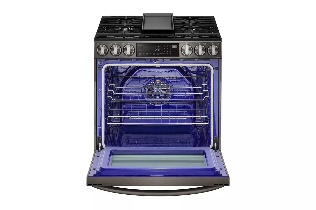 6.3 cu ft. Smart wi-fi Enabled ProBake Convection(R) InstaView(R) Gas Slide-In Range with Air Fry - (LSGL6335D)