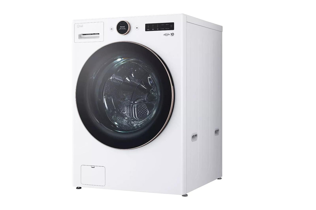 5.0 cu. ft. Mega Capacity Smart Front Load Energy Star Washer with TurboWash(R) 360(degree) and AI DD(R) Built-In Intelligence - (WM6500HWA)