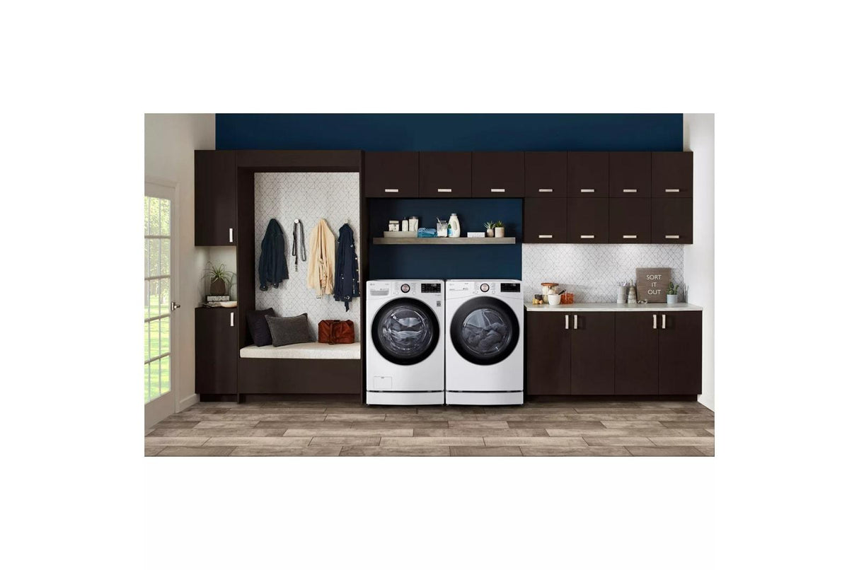 7.4 cu. ft. Ultra Large Capacity Smart wi-fi Enabled Front Load Gas Dryer with TurboSteam(TM) and Built-In Intelligence - (DLGX4001W)