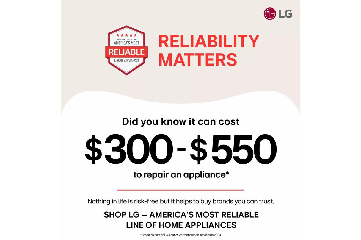 Single Unit Front Load LG WashTower(TM) with Center Control(R) 5.0 cu.ft. Washer & 7.4 cu.ft. Gas Dryer - (WKGX301HBA)