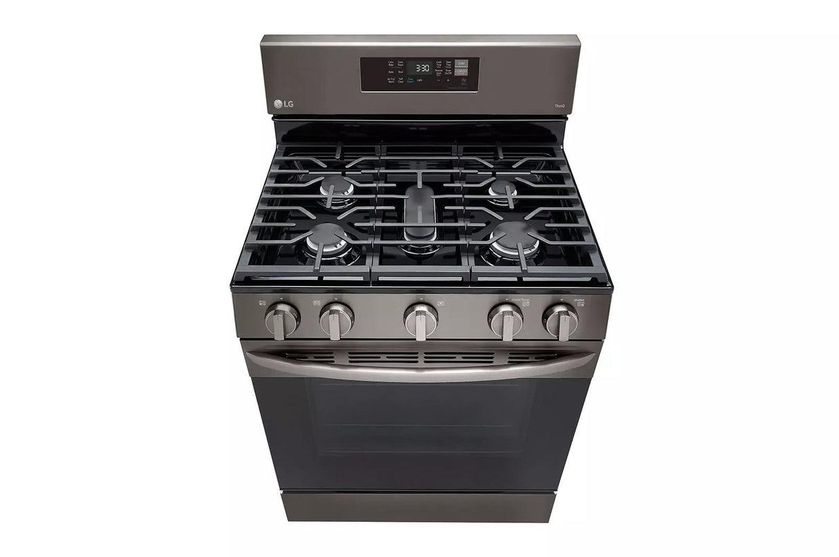 5.8 cu ft. Smart Wi-Fi Enabled Fan Convection Gas Range with Air Fry & EasyClean(R) - (LRGL5823D)