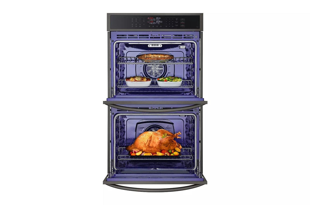 9.4 cu. ft. Smart Double Wall Oven with Convection and Air Fry - (WDEP9423D)