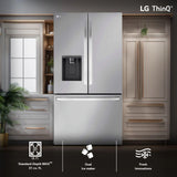 31 cu. ft. Smart Standard-Depth MAX(TM) French Door Refrigerator with Dual Ice - (LRFXS3106S)