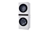 Single Unit Front Load LG WashTower(TM) with Center Control(TM) 4.5 cu. ft. Washer and 7.4 cu. ft. Electric Dryer - (WKE100HWA)