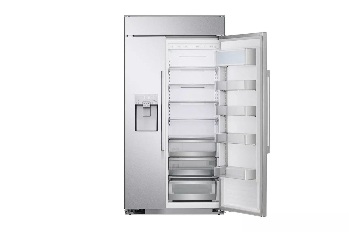 LG STUDIO 26 cu. ft. Smart Side-by-Side Built-In Refrigerator with Ice & Water Dispenser - (SRSXB2622S)