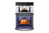 1.7/4.7 cu. ft. Smart Combination Wall Oven with Convection and Air Fry - (WCEP6423D)