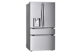 29 cu. ft. Smart Standard-Depth MAX(TM) 4-Door French Door Refrigerator with Full-Convert Drawer(TM) - (LF29H8330S)