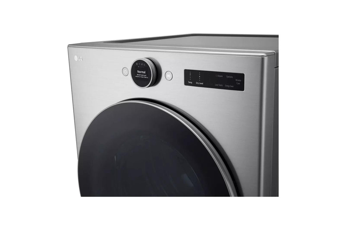 7.4 cu. ft. Ultra Large Capacity Smart Front Load Gas Dryer with Sensor Dry & Steam Technology - (DLGX5501V)