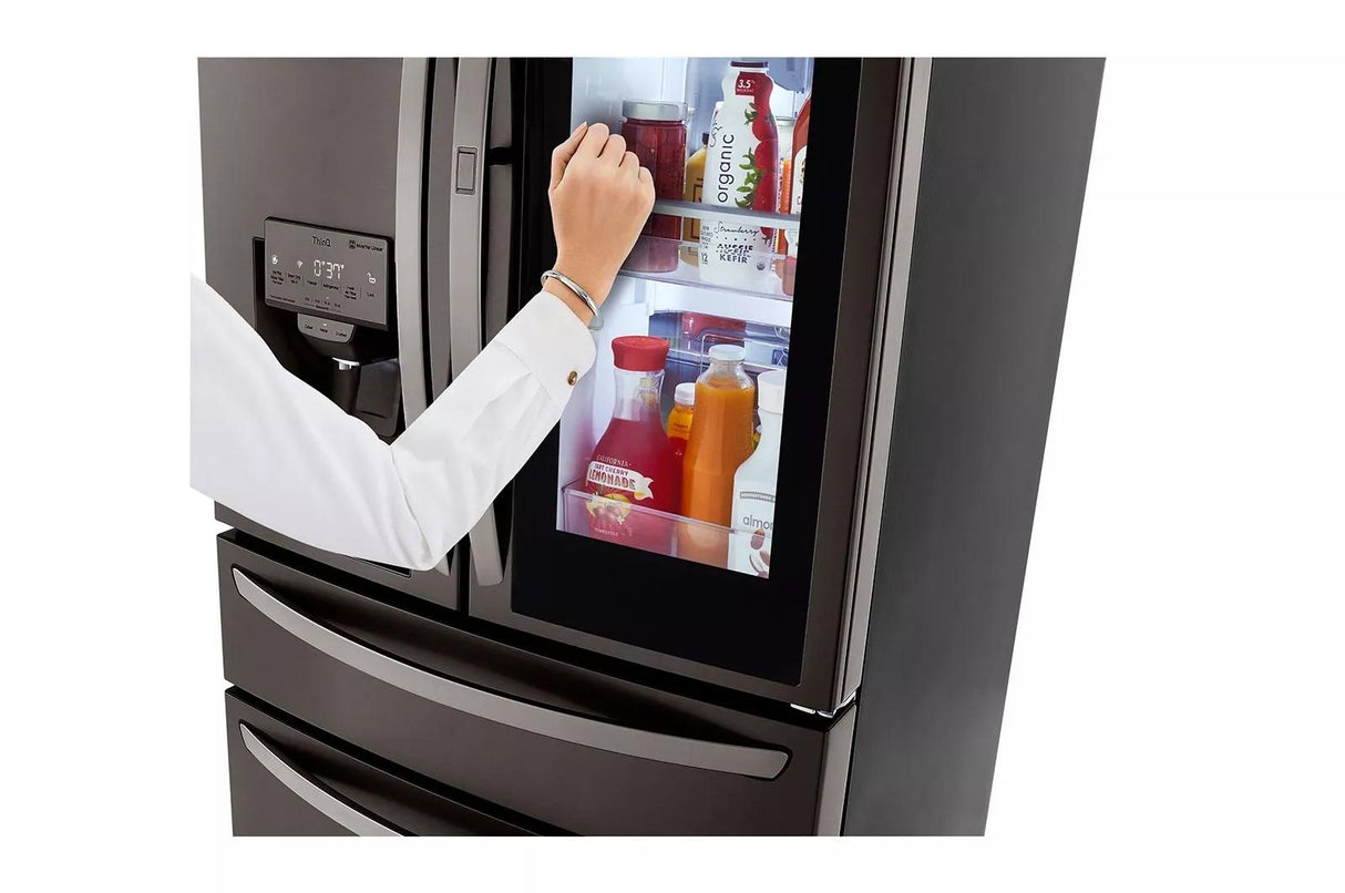 23 cu. ft. Smart InstaView(TM) Door-in-Door(R) Counter-Depth Refrigerator with Craft Ice(TM) - (LRMVC2306D)