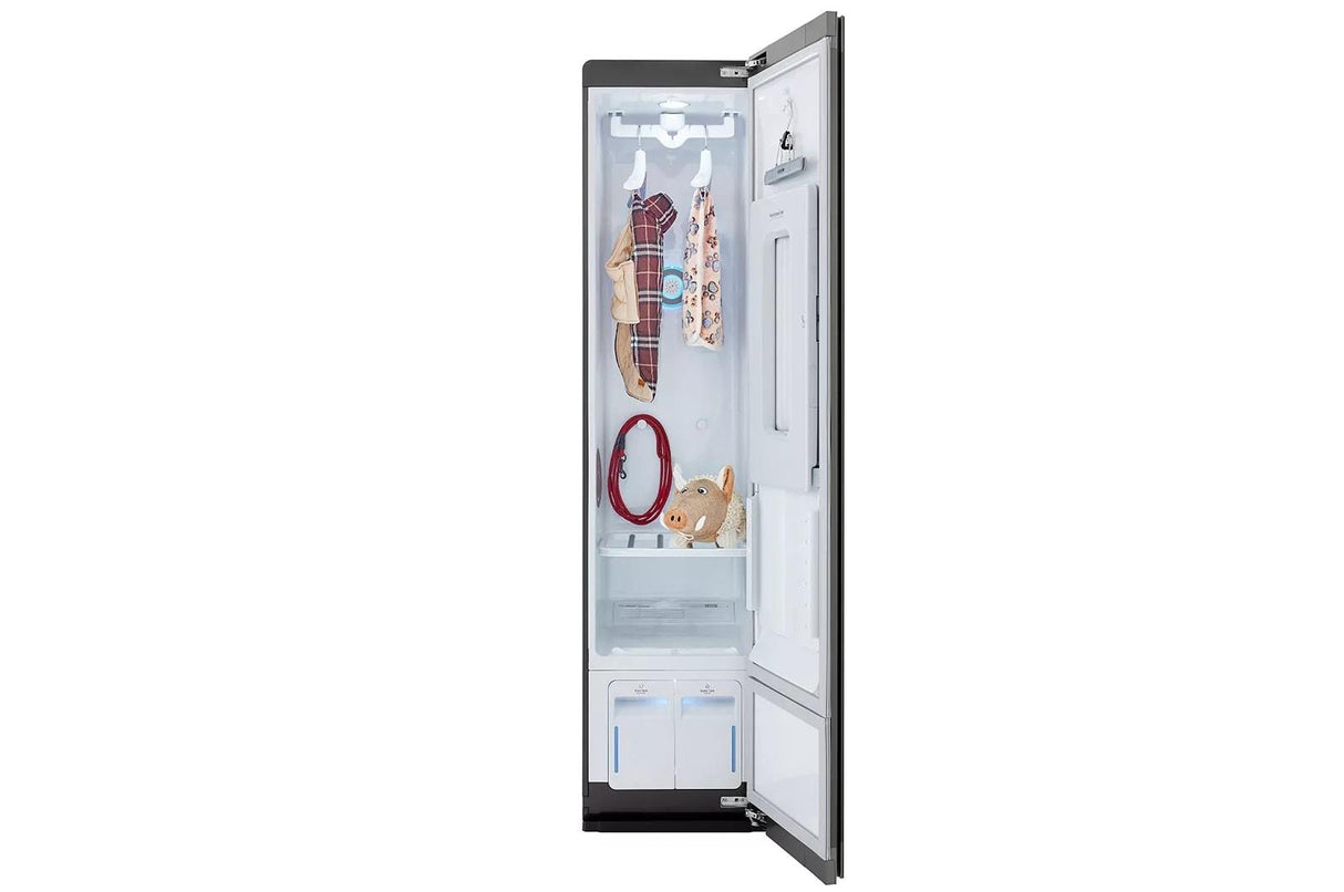 LG Styler(R) Smart wi-fi Enabled Steam Closet with TrueSteam(R) Technology and Exclusive Moving Hangers - (S3MFBN)