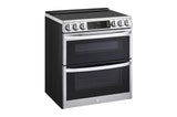 7.3 cu. ft. Smart Electric Double Oven Slide-in Range with InstaView(R), ProBake(R) Convection, Air Fry, and Air Sous Vide - (LTEL7337F)