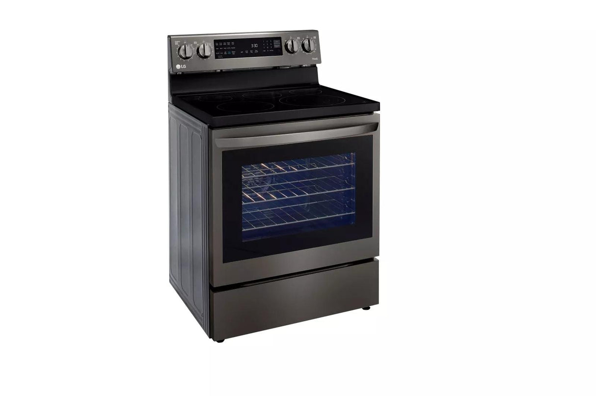 6.3 cu ft. Smart Wi-Fi Enabled True Convection InstaView(R) Electric Range with Air Fry - (LREL6325D)