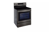 6.3 cu ft. Smart Wi-Fi Enabled True Convection InstaView(R) Electric Range with Air Fry - (LREL6325D)