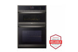 1.7/4.7 cu. ft. Smart Combination Wall Oven with Convection and Air Fry - (WCEP6423D)