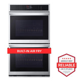 9.4 cu. ft. Smart Double Wall Oven with Convection and Air Fry - (WDEP9423F)