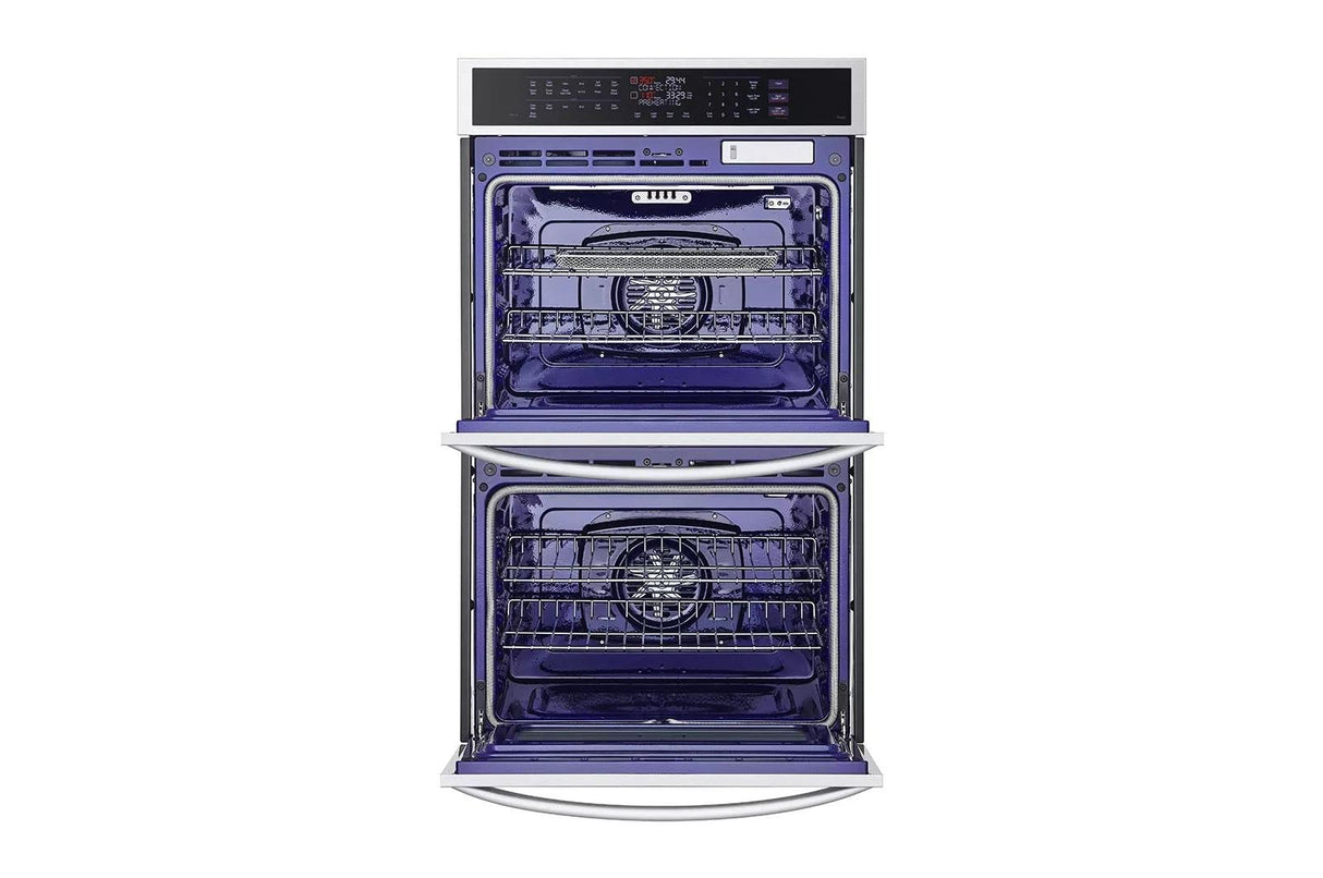 9.4 cu. ft. Smart Double Wall Oven with InstaView(R), True Convection, Air Fry, and Steam Sous Vide - (WDEP9427F)