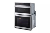 1.7/4.7 cu. ft. Smart Combination Wall Oven with Convection and Air Fry - (WCEP6423F)