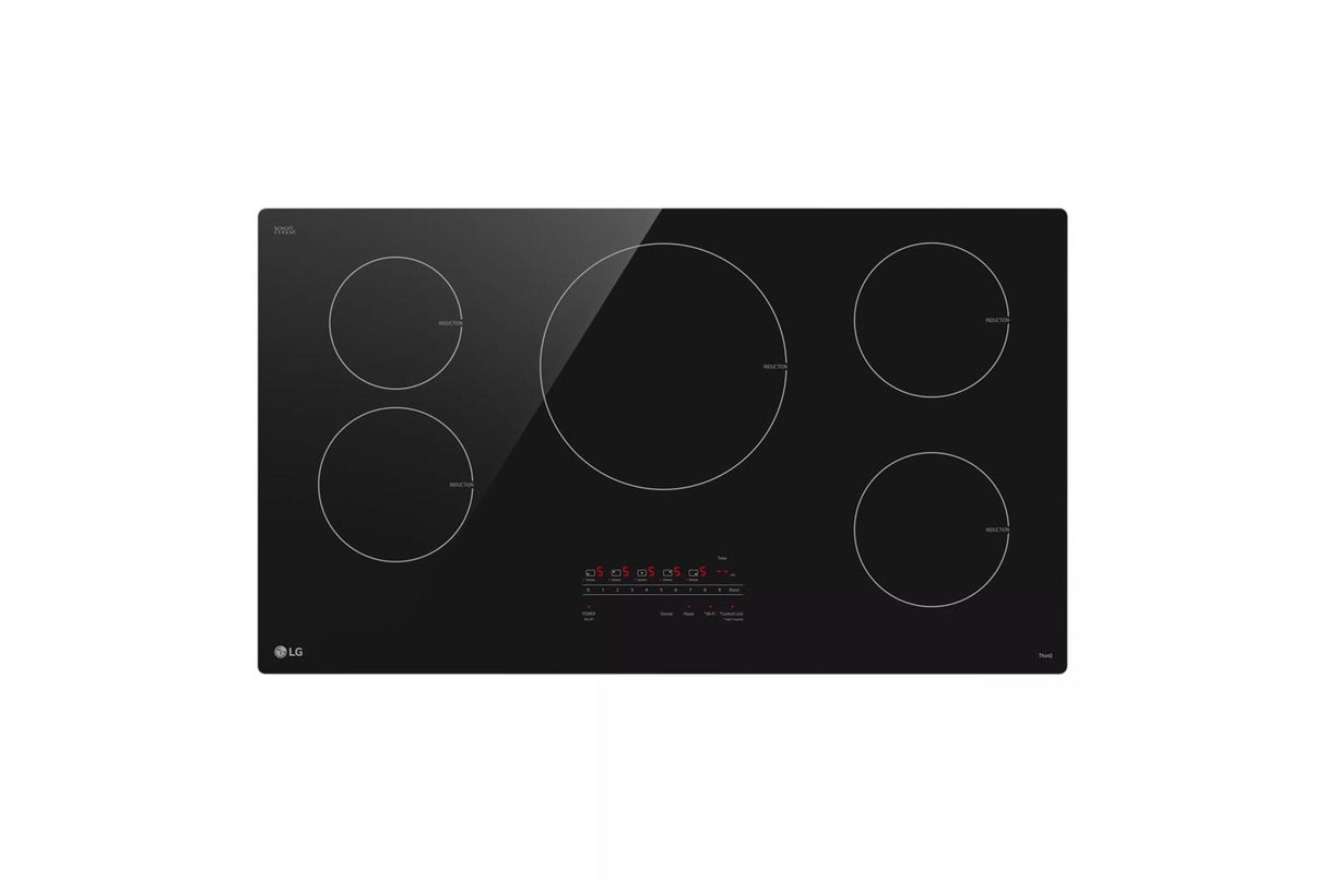 36" Smart Induction Cooktop with UltraHeat(TM) 4.3kW Element - (CBIH3613BE)