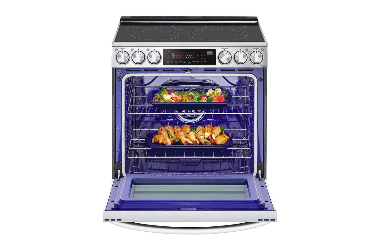 6.3 cu ft. Smart Wi-Fi Enabled ProBake Convection(R) InstaView(TM) Electric Slide-in Range with Air Fry - (LSEL6337F)