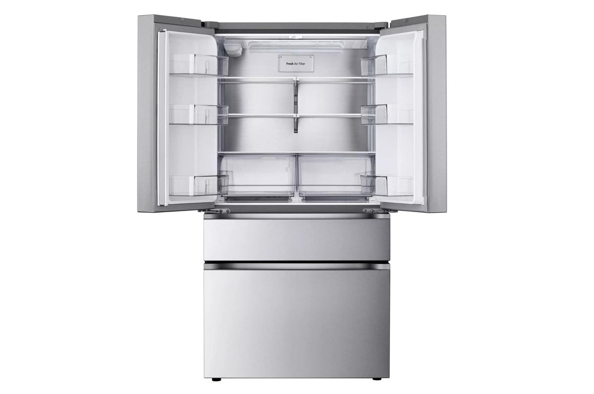 30 cu. ft. Smart Standard-Depth MAX(TM) 4-Door French Door Refrigerator with Full-Convert Drawer(TM) - (LF30S8210S)