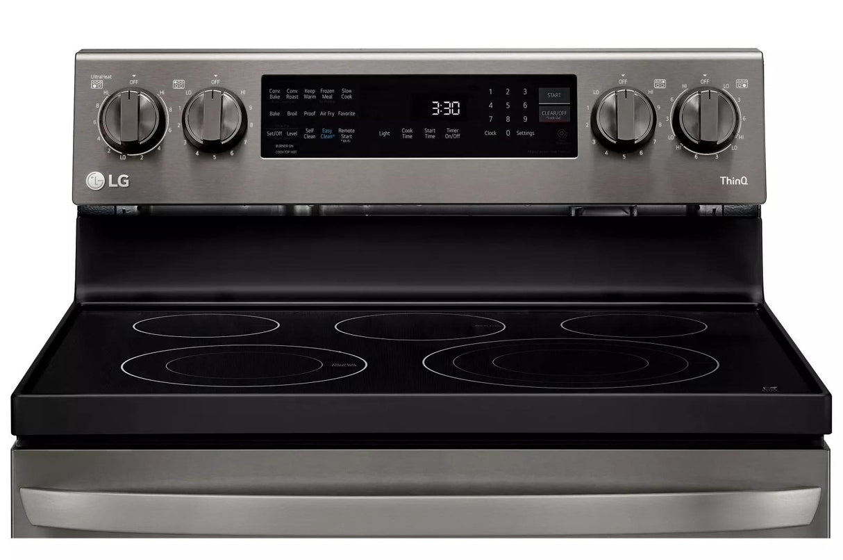 6.3 cu ft. Smart Wi-Fi Enabled True Convection InstaView(R) Electric Range with Air Fry - (LREL6325D)