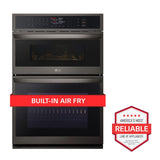 1.7/4.7 cu. ft. Smart Combination Wall Oven with Convection and Air Fry - (WCEP6423D)